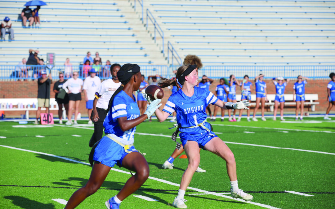 Home sweet home for Lady Tigers flag football team