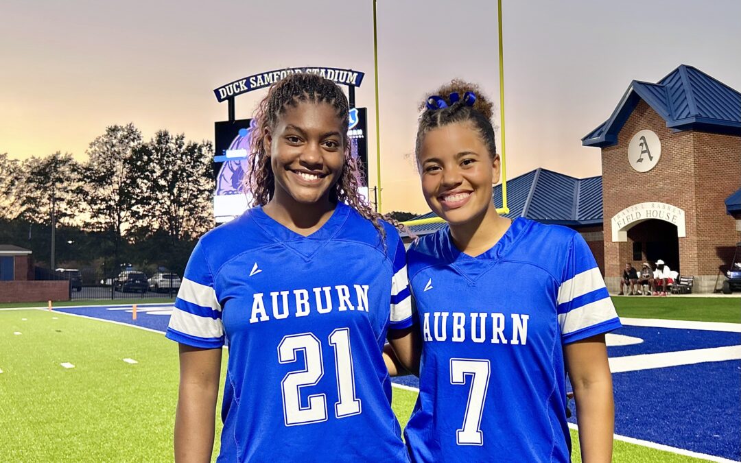 Auburn flag football seniors play for a good cause