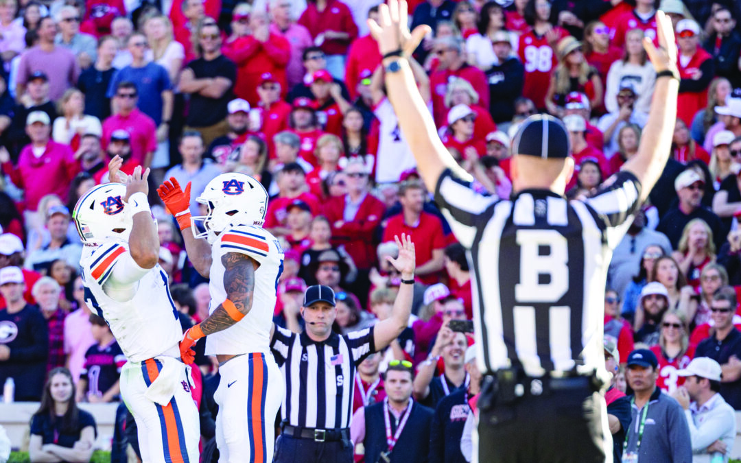 Tigers walk off No. 1 Georgia